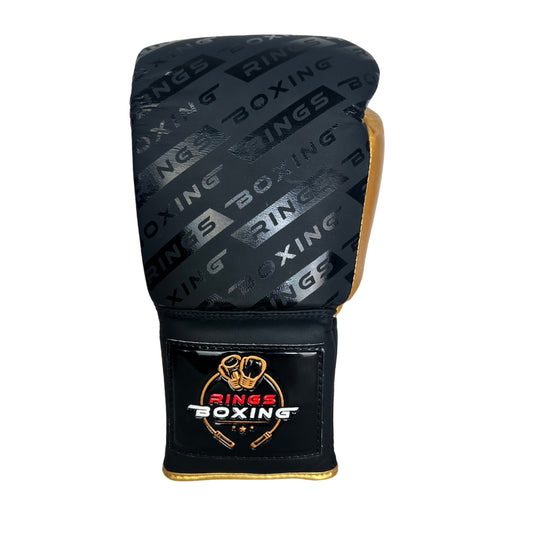 Rings Boxing Signature 16oz Laced Leather Sparring Gloves