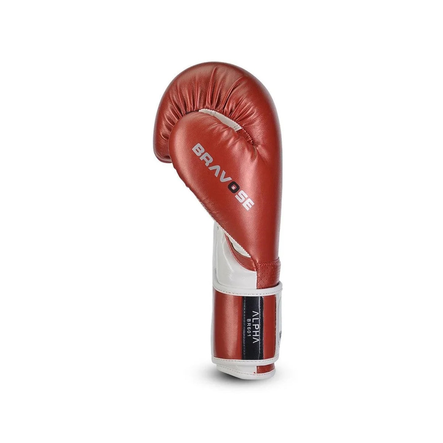 BRAVOSE ALPHA METALLIC RED BOXING GLOVES
