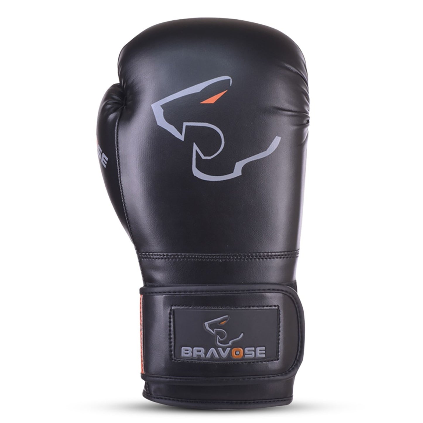 BRAVOSE ARMOUR BLACK BOXING GLOVES