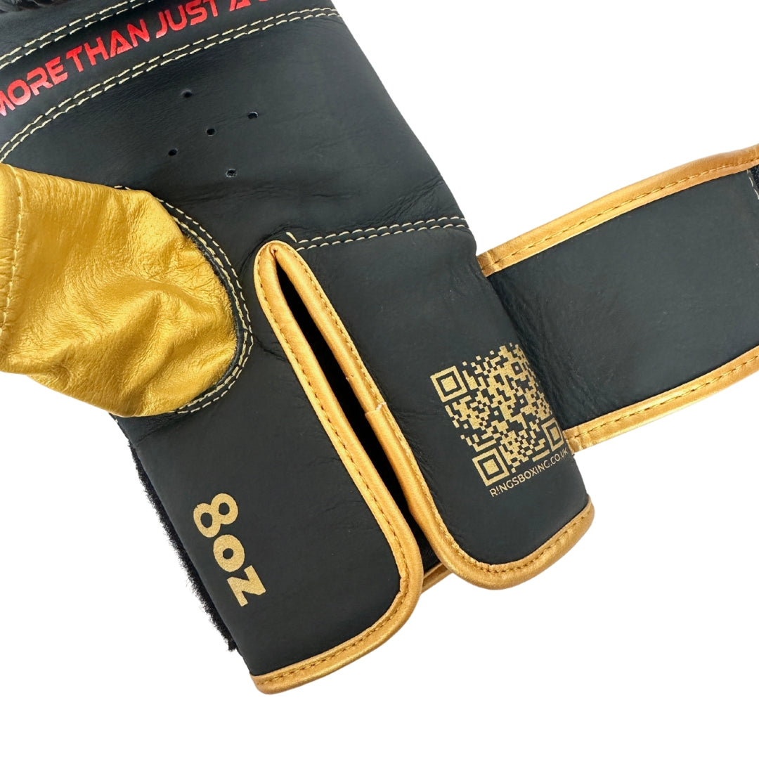 Rings Boxing Exclusive Leather Boxing Bag Mitts
