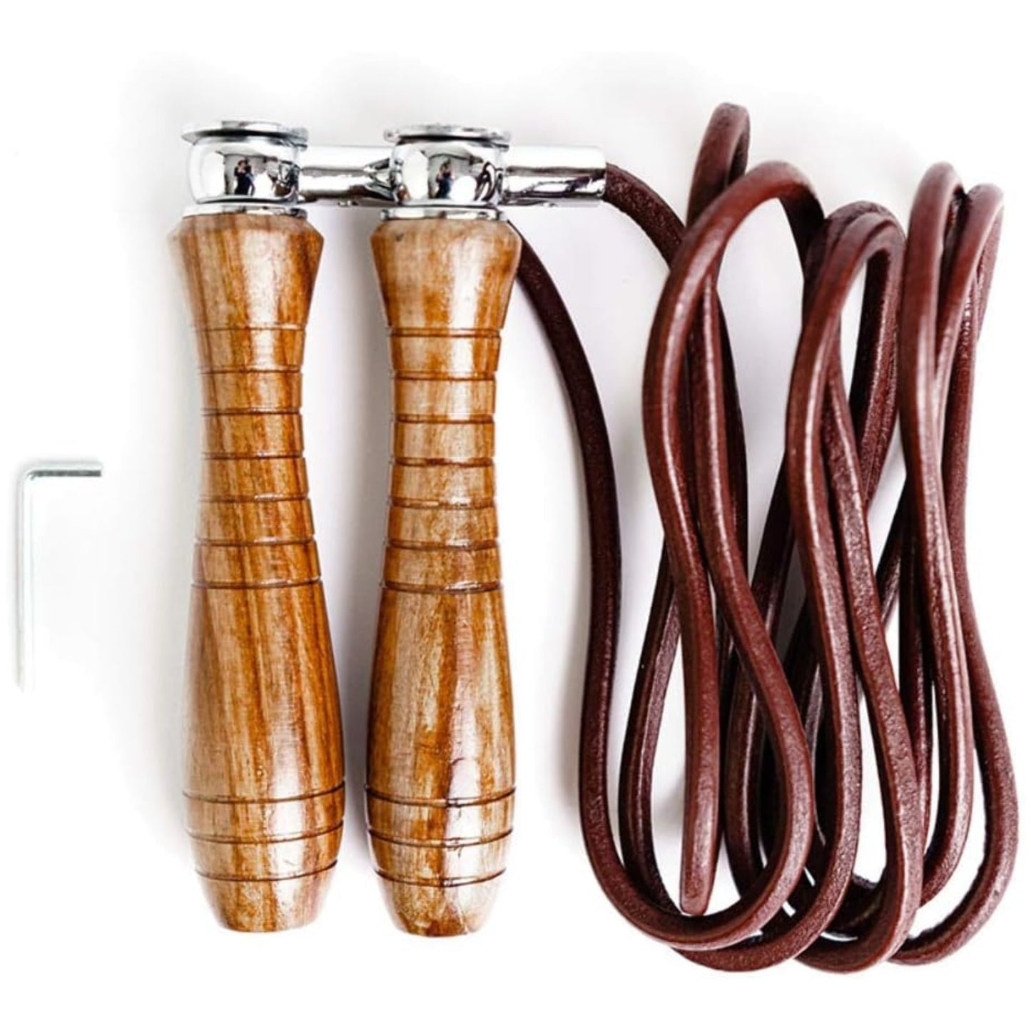RUPLA LEATHER WEIGHTED SKIPPING ROPE