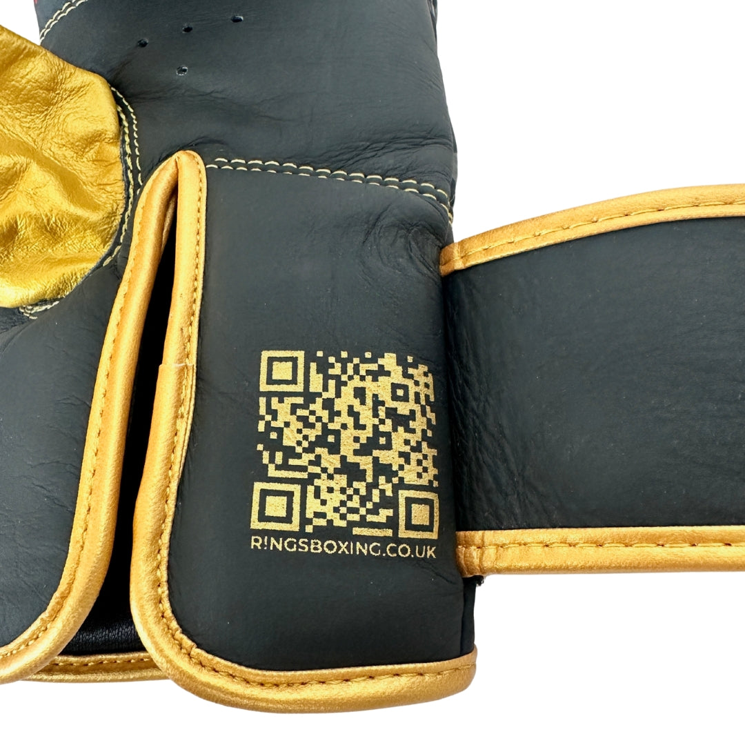Rings Boxing Exclusive Leather Boxing Bag Mitts
