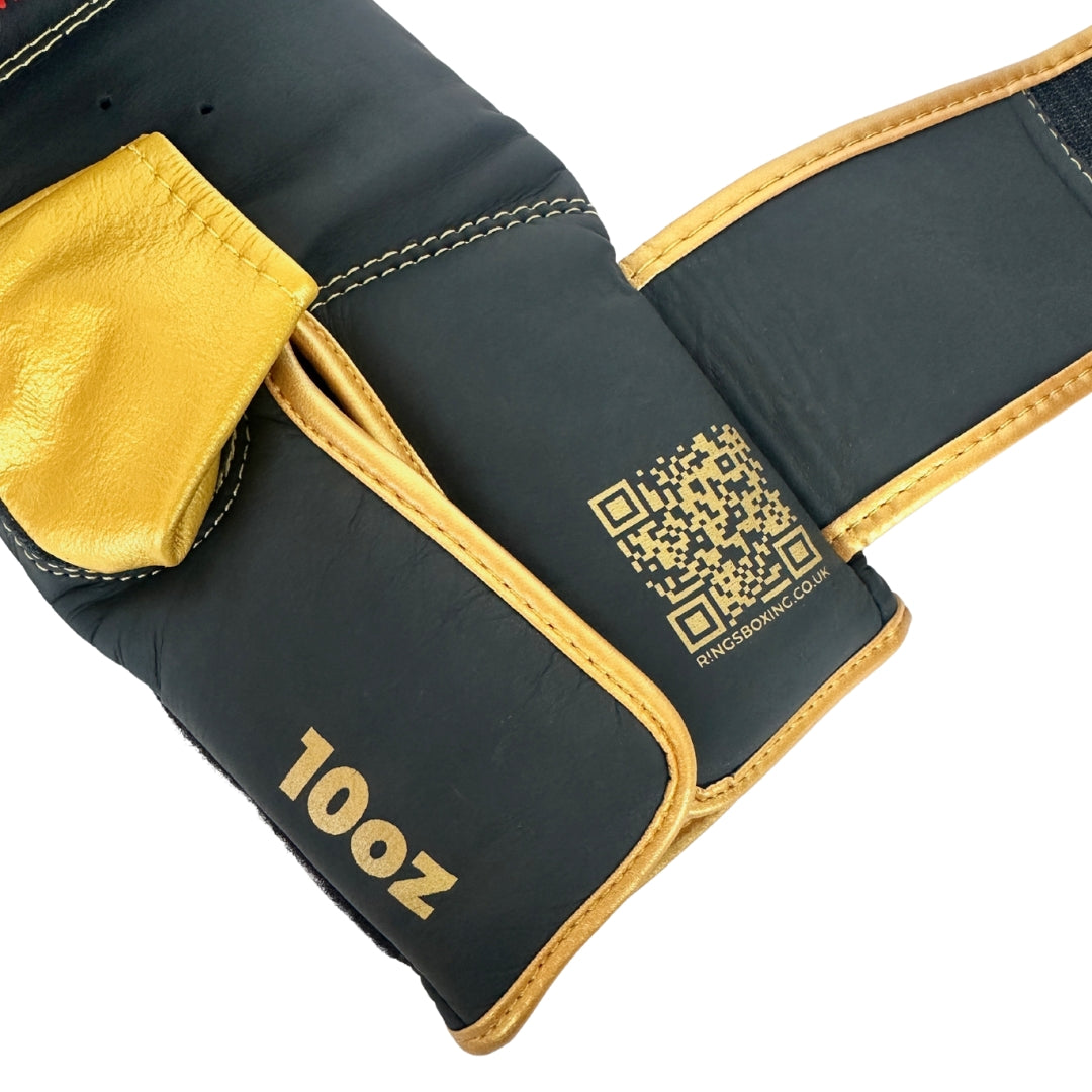 Rings Boxing Exclusive Leather Boxing Bag Mitts