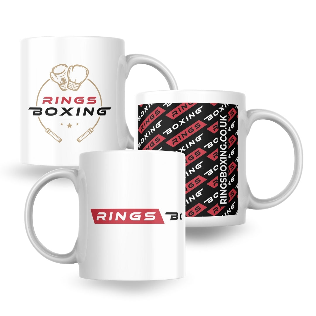 Rings Boxing Signature Ceramic Mug – Three Distinct Designs
