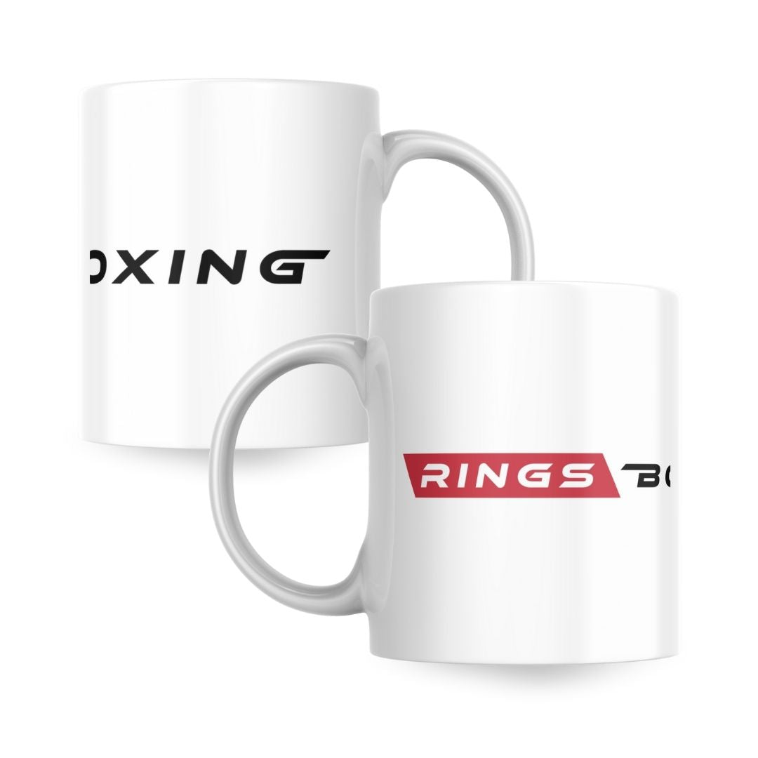 Rings Boxing Signature Ceramic Mug – Three Distinct Designs